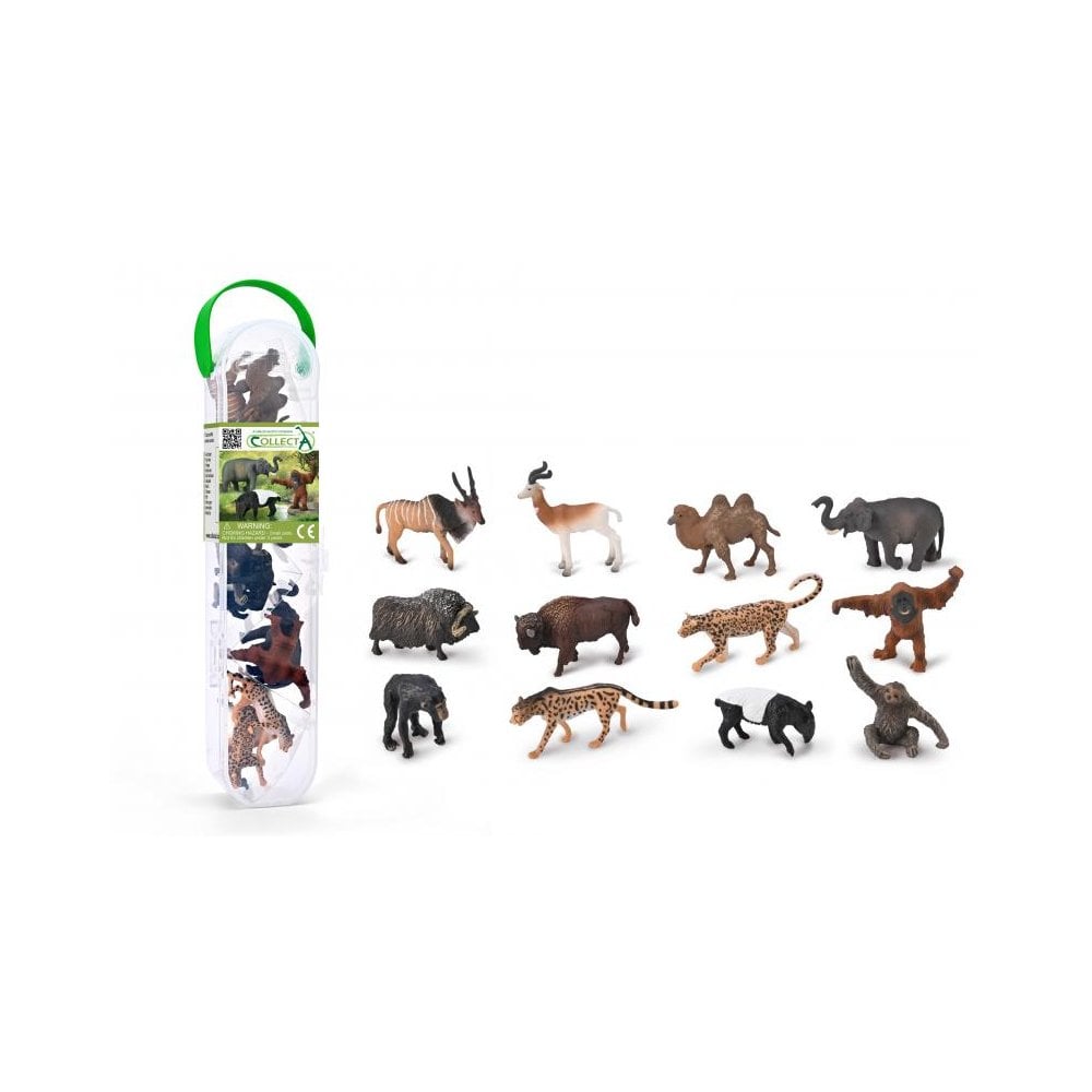 CollectA box of Mini Wild Animals 2 - Beanie Games