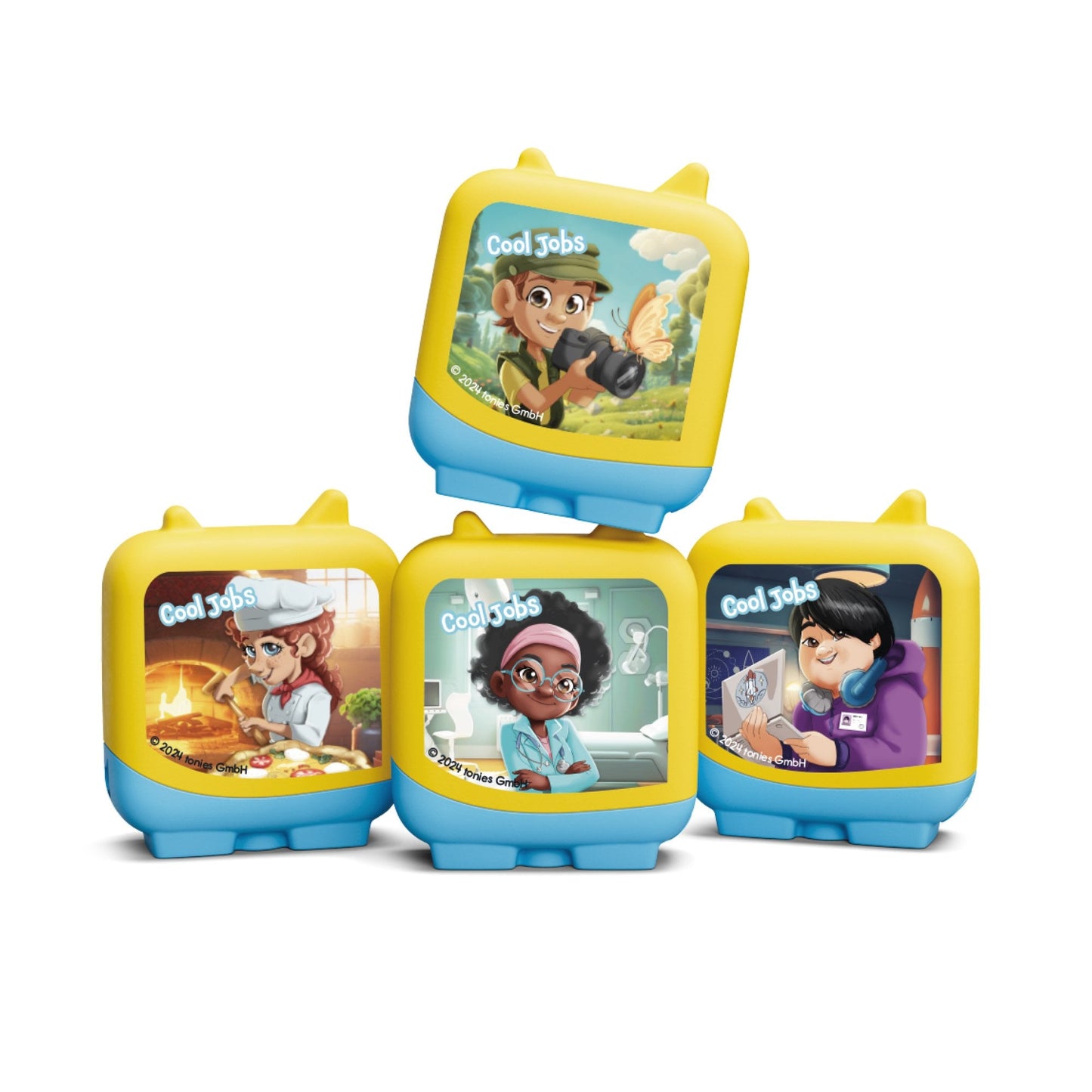 Cool Jobs (Set of 4 Clever Pocket Tonies) - Beanie Games