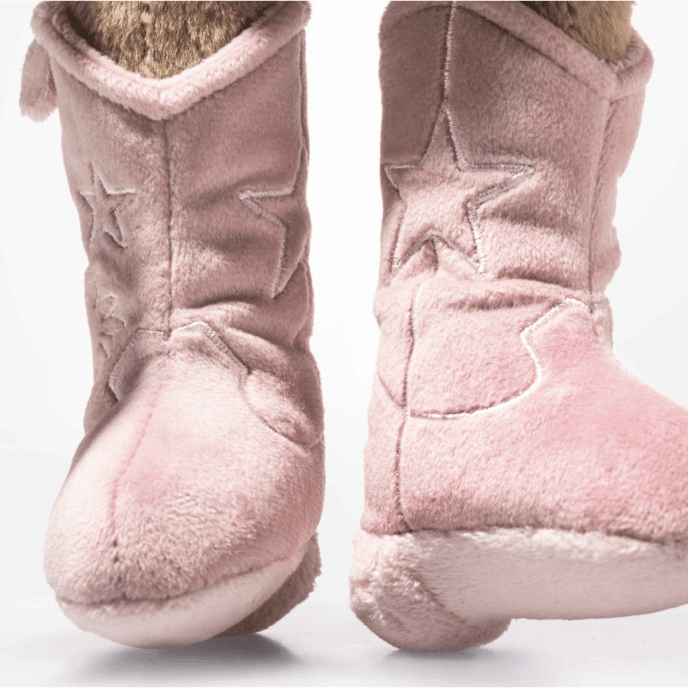 Cowgirl Hoppie Rabbit (32cm) - Beanie Games