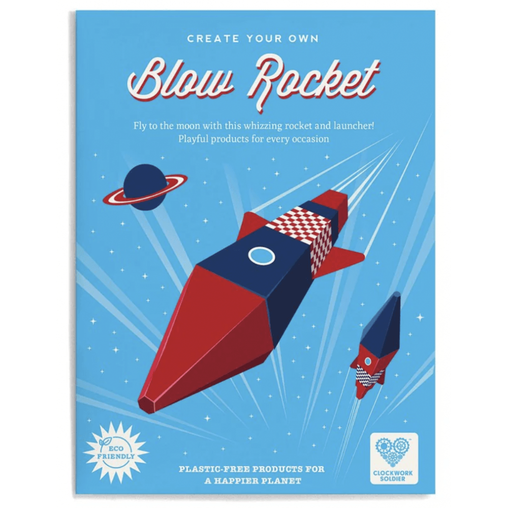 Create Your Own Blow Rocket - Beanie Games