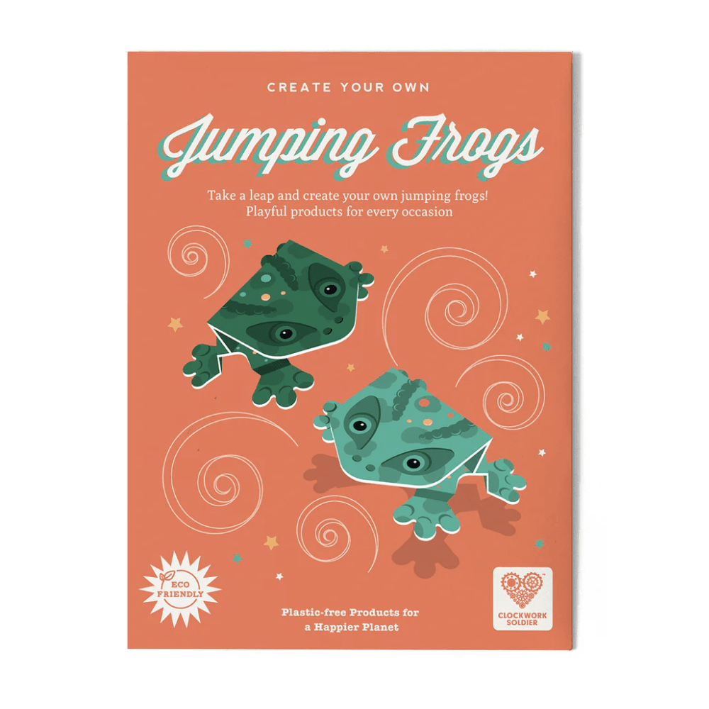 Create Your Own Jumping Frogs - Beanie Games