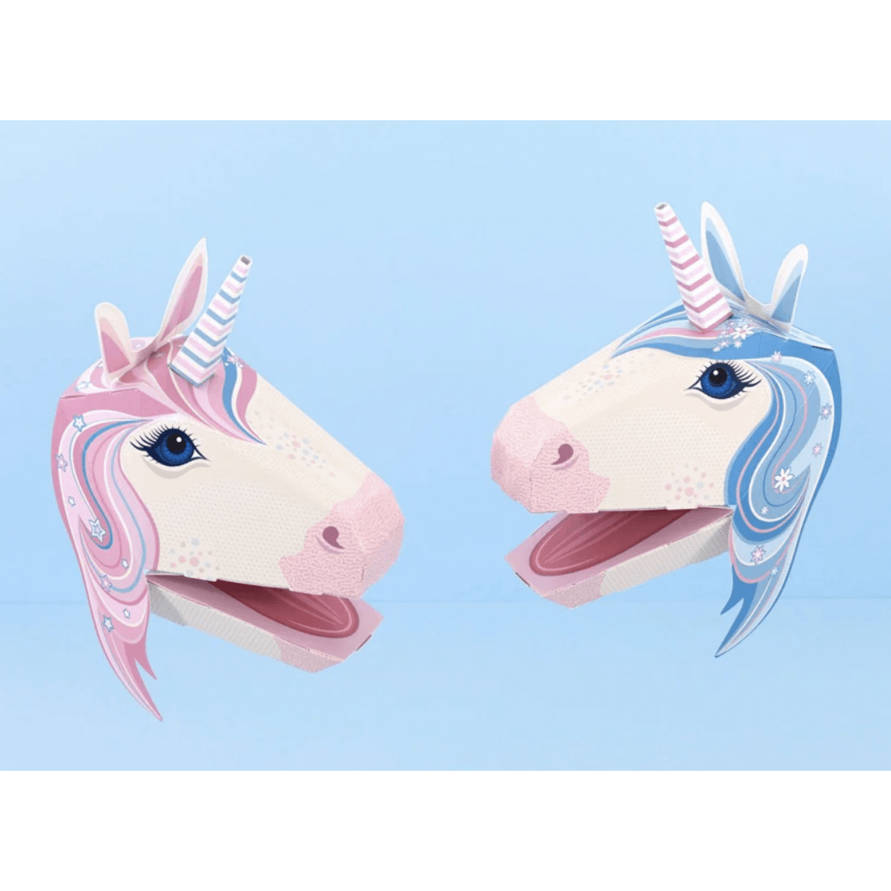 Create Your Own Unicorn Puppets - Beanie Games