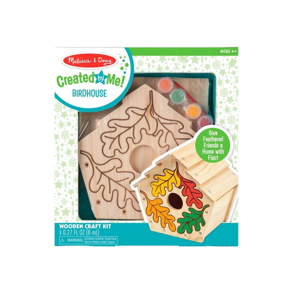 Created by Me! Birdhouse Wooden Craft Kit - Beanie Games