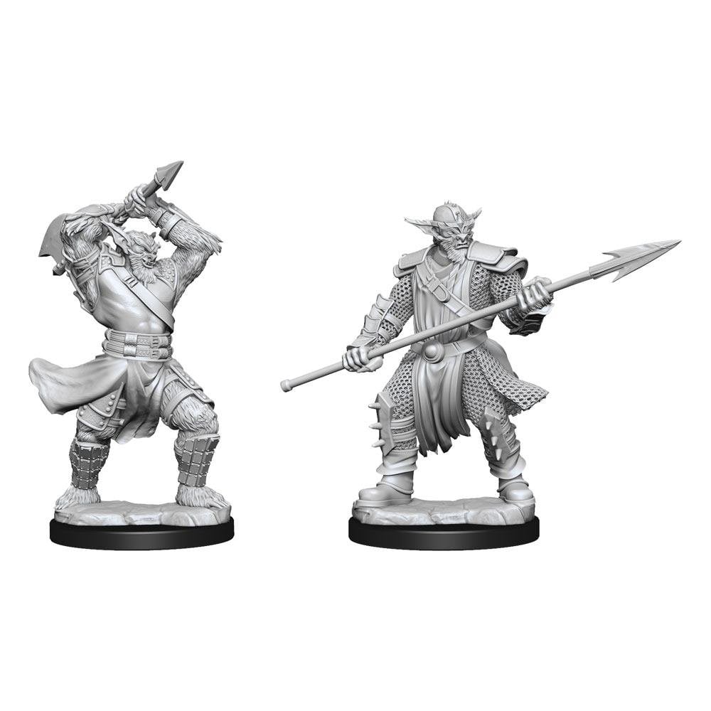 Critical Role: Unpainted Miniatures Bugbear Fighter Male - Beanie Games