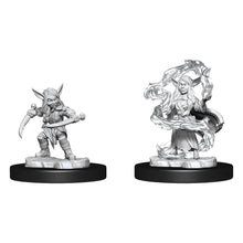 Critical Role: Unpainted Miniatures Goblin Sorceror and Rogue Female - Beanie Games