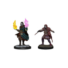 Critical Role: Unpainted Miniatures Hollow One Rogue and Sorceror Male - Beanie Games