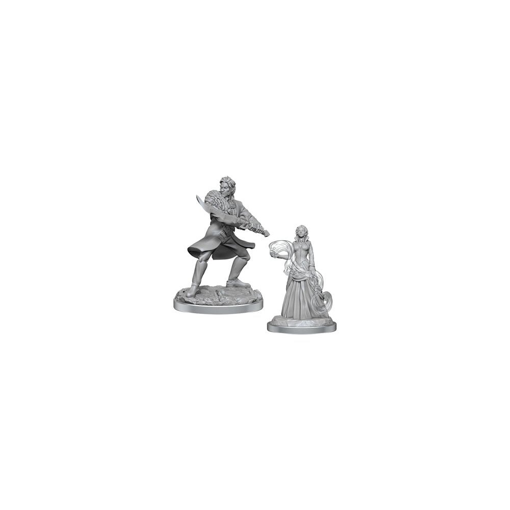 Critical Role Unpainted Miniatures Vampire & Necromancer Nobles Assortment - Beanie Games