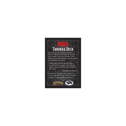 Curse Of Strahd - Tarroka Deck, 54 Cards - Beanie Games