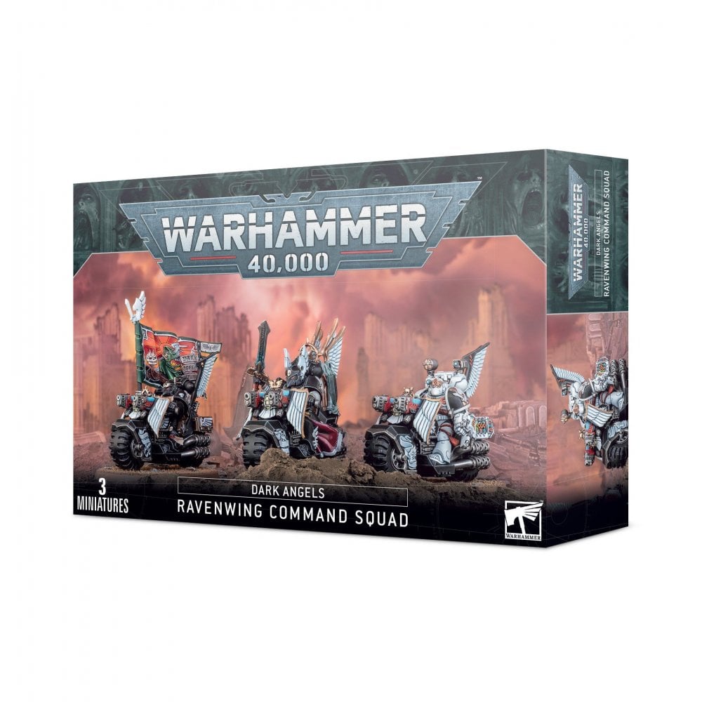 Dark Angels Ravenwing Command Squad - Beanie Games