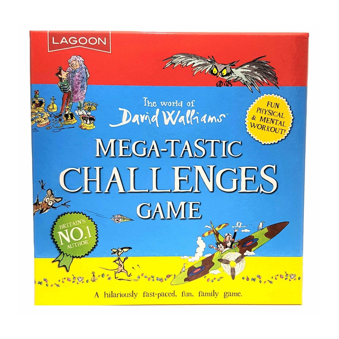 David Walliams Mega - Tastic Challenges Game - Beanie Games