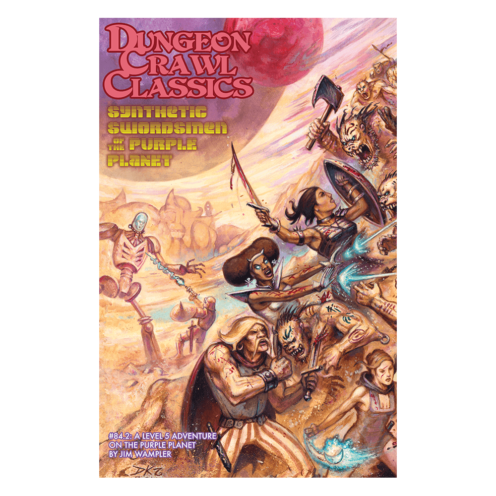 DCC 84.2 Synthetic Swordsmen Of The Purple Planet - Beanie Games