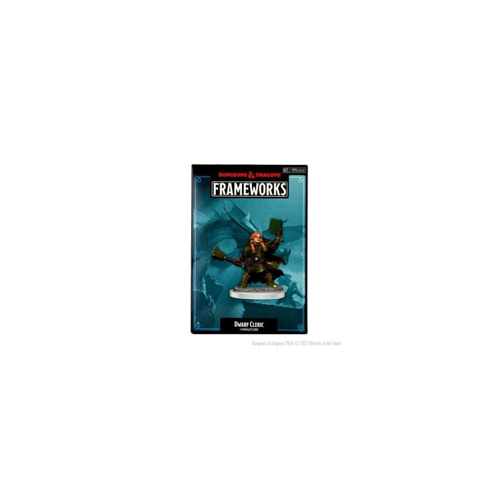 D&D Frameworks: Dwarf Cleric Female (W1) - Beanie Games