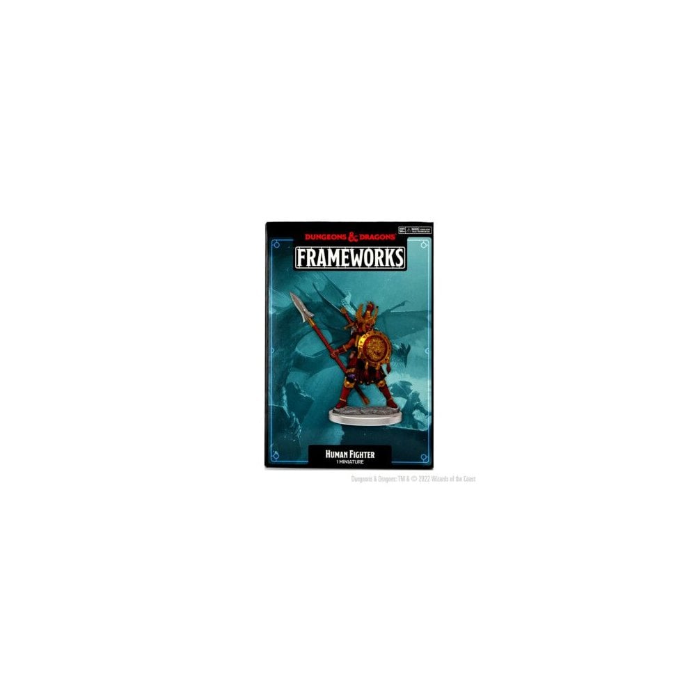 D&D Frameworks: Human Fighter Female (W1) - Beanie Games