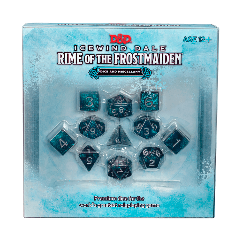 D&D Icewind Dale: Rime of the Frostmaiden Dice Set - Beanie Games
