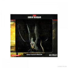 D&D Icons of the Realms: Adult Black Dragon Premium Figure - Beanie Games