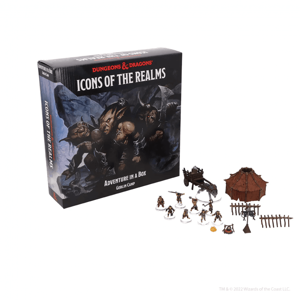 D&D Icons of the Realms: Adventure in a Box - Goblin Camp - Beanie Games