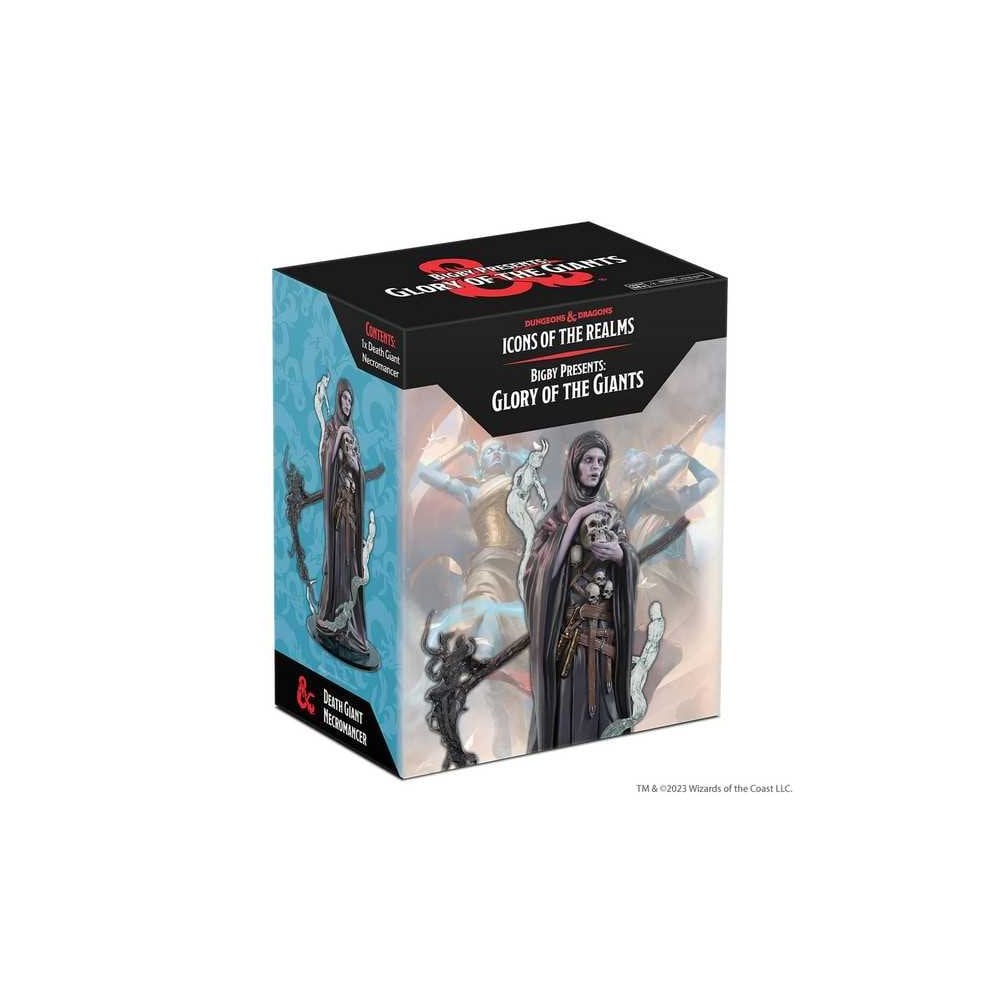 D&D Icons of the Realms: Bigby Presents: Glory of the Giants Death Giant Necromancer - Boxed Mini - Beanie Games