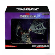 D&D Icons of the Realms: Boneyard Premium Set – Green Dracolich - Beanie Games