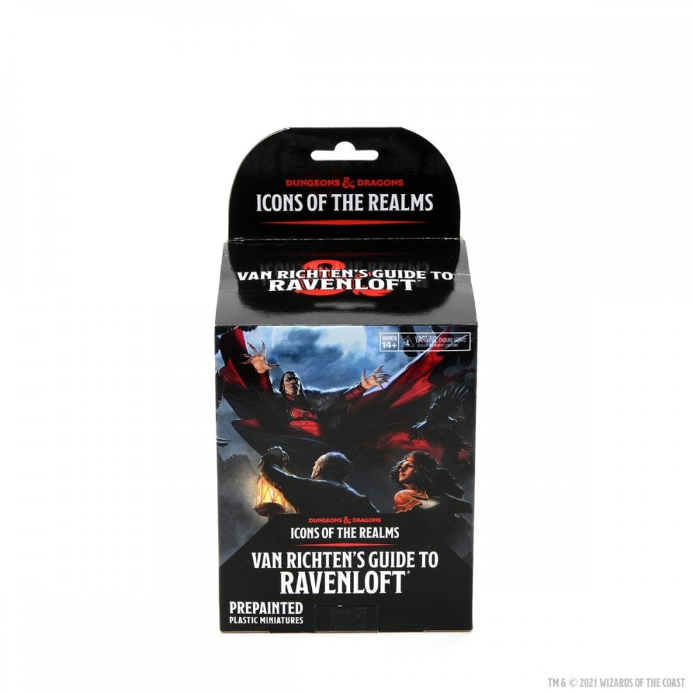 D&D Icons of the Realms Miniatures: Van Richten's Guide to Ravenloft (Set 21) Booster - Beanie Games