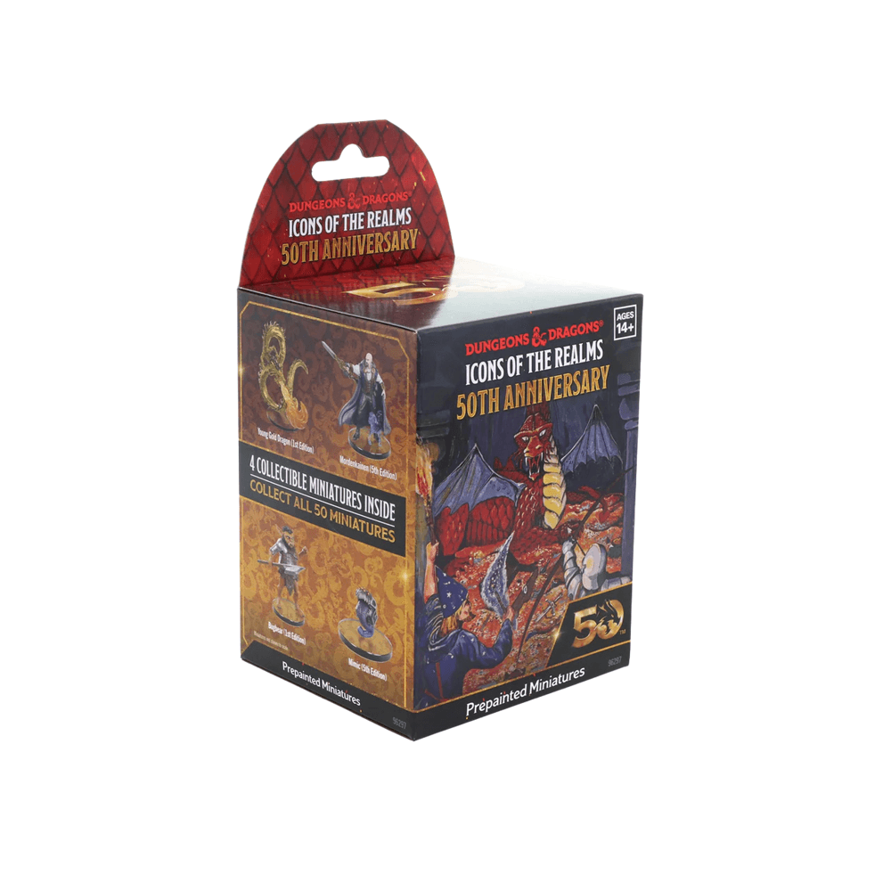 D&D Icons of the Realms: Set 31 - 50th Anniversary Booster - Beanie Games