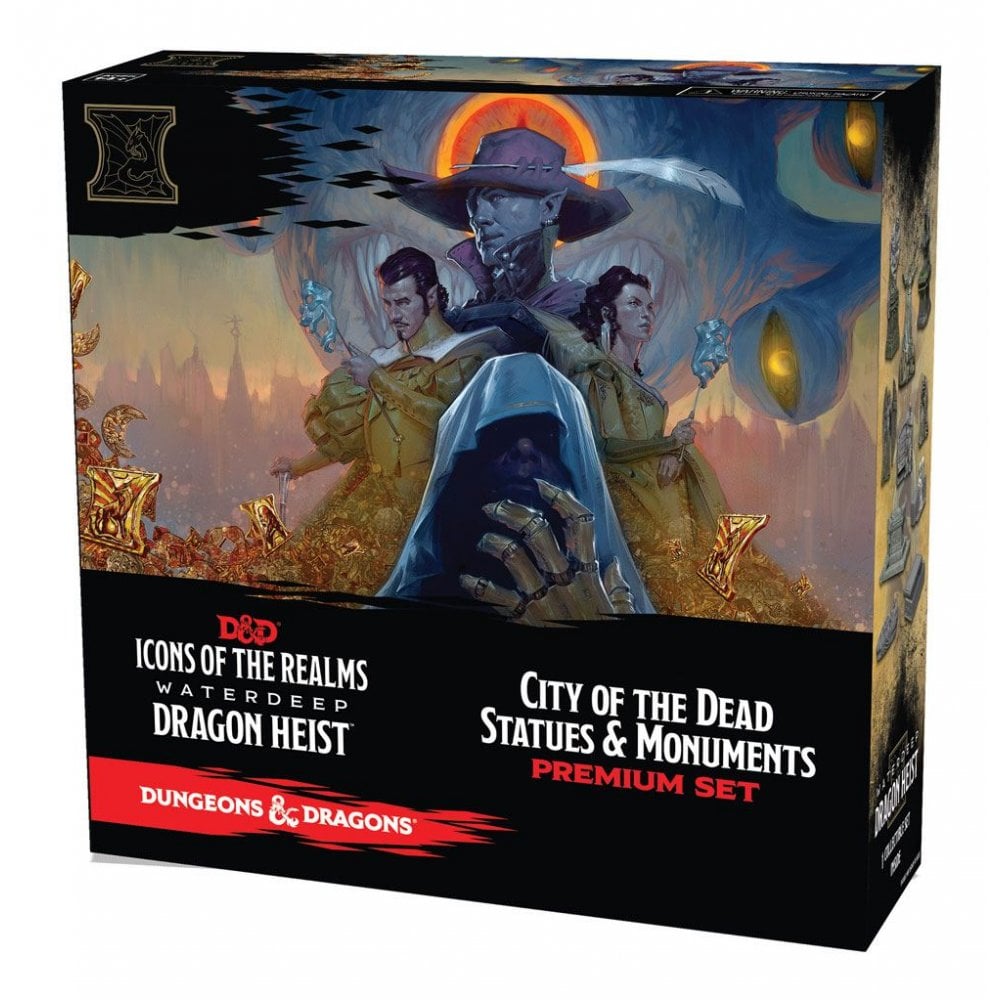 D&D Icons of the Realms: Waterdeep Dragon Heist Case Incentive - City of the Dead - Beanie Games