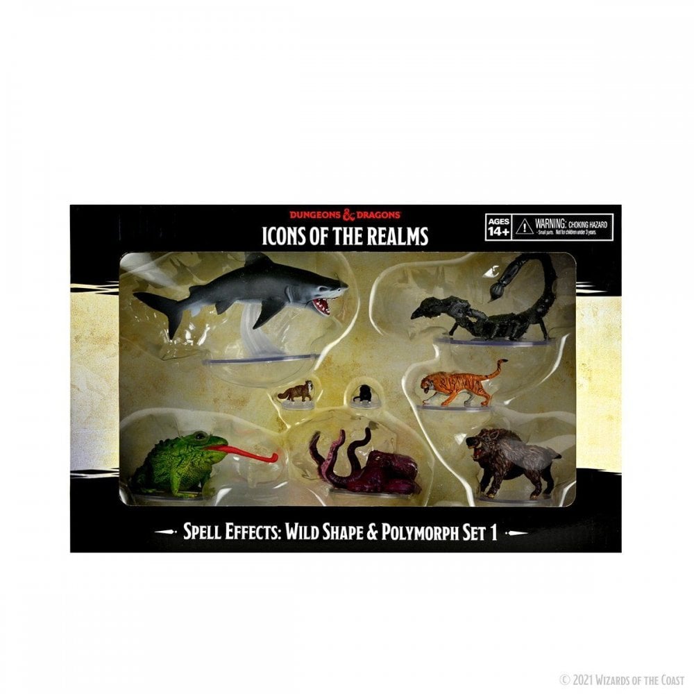 D&D Icons Of The Realms: Wild Shape & Polymorph Set 1 - Beanie Games