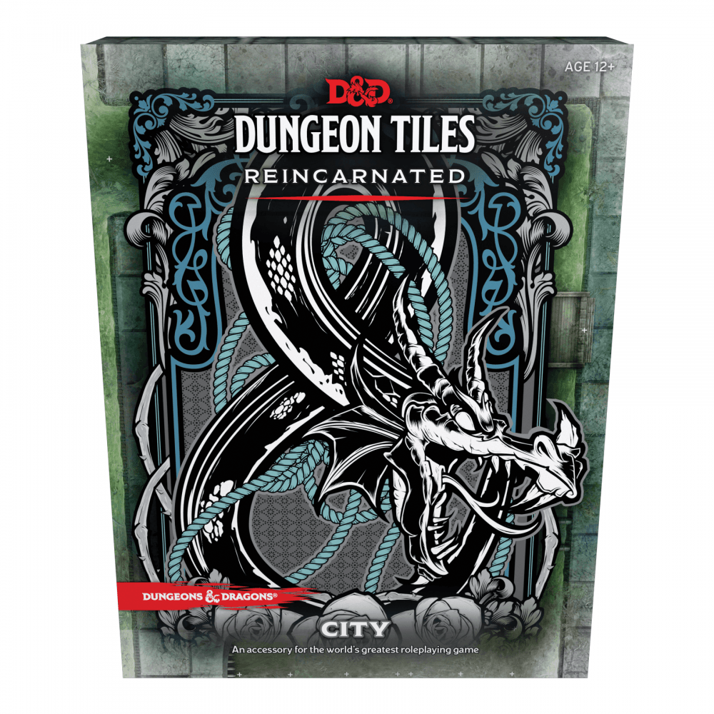 D&D Reincarnated Dungeon Tiles City - Beanie Games