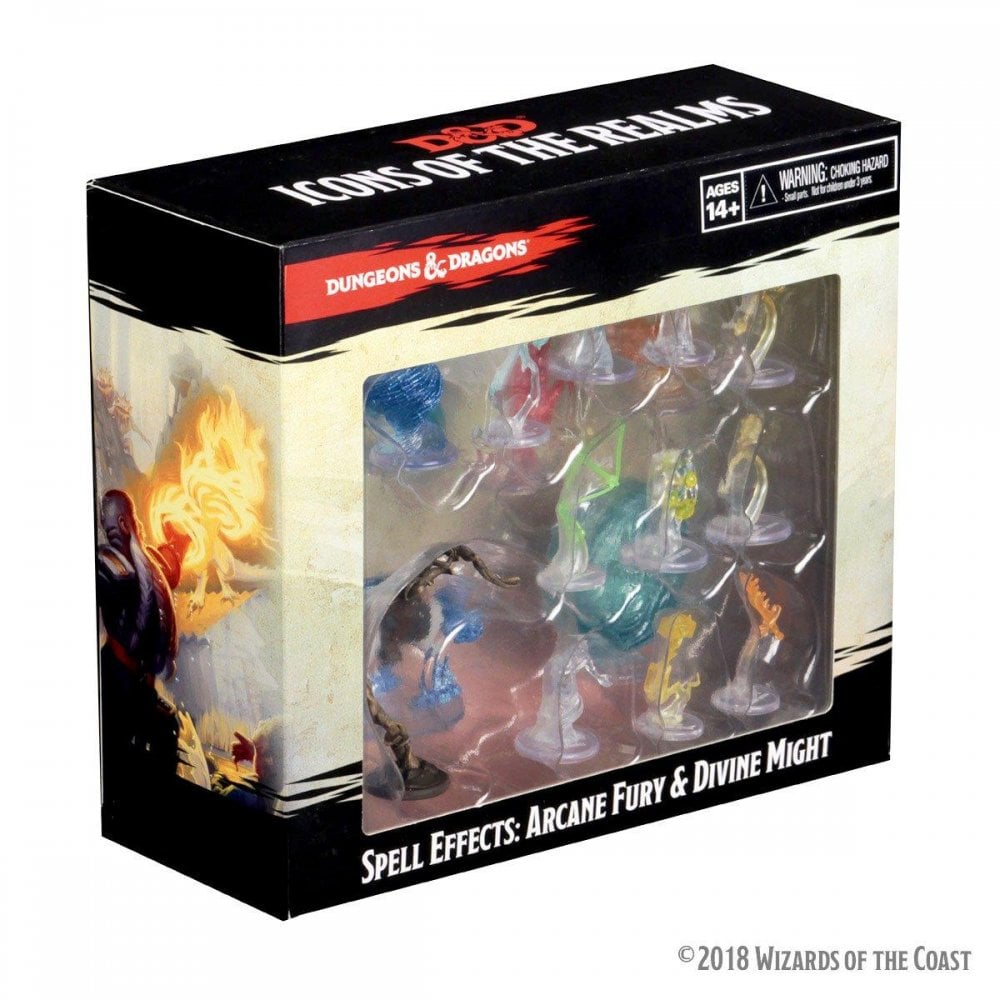 D&D Spell Effects: Arcane Fury & Divine Might - Beanie Games