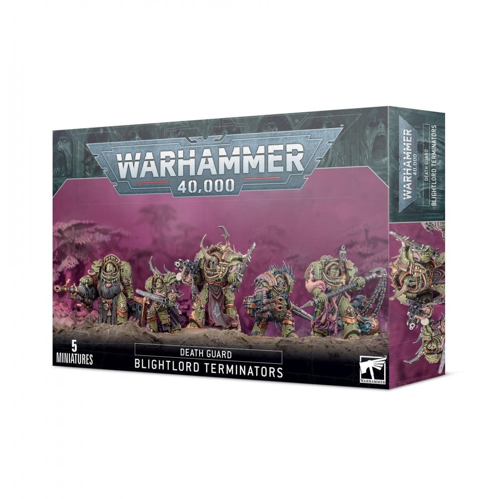 Death Guard Blightlord Terminators - Beanie Games