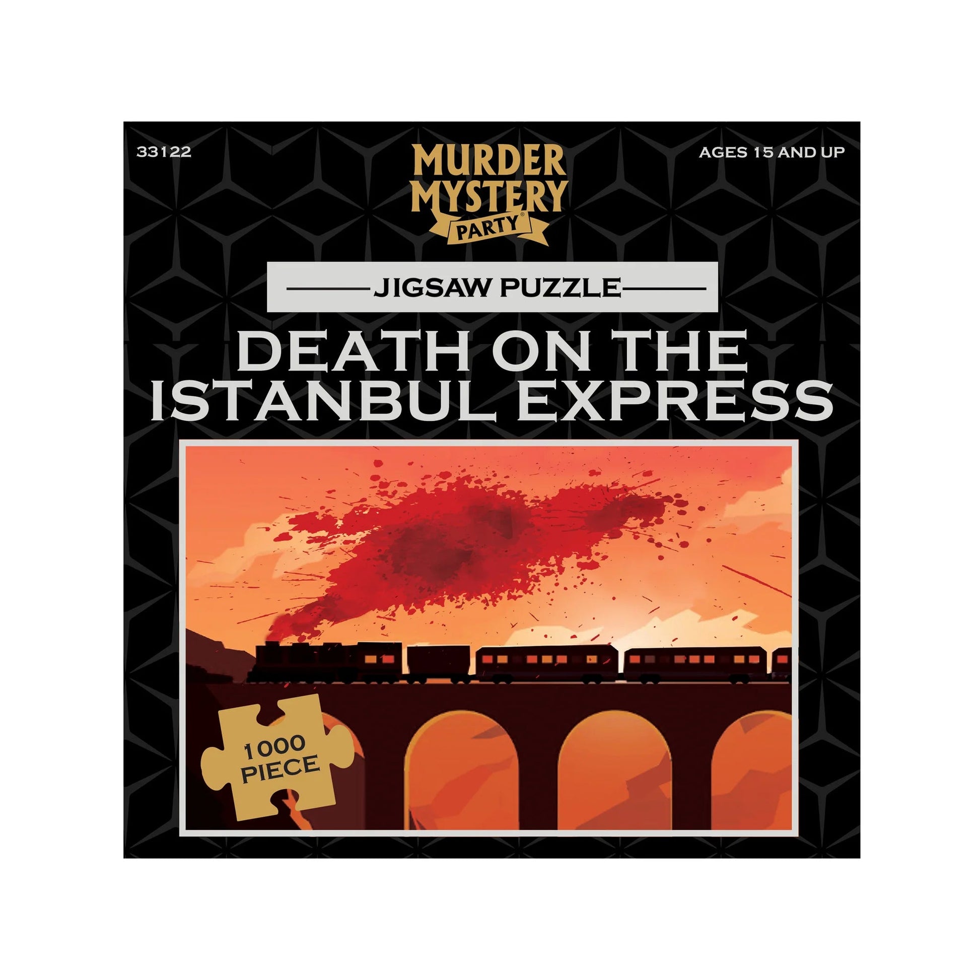 Death On The Istanbul Express Mystery Puzzle - Beanie Games