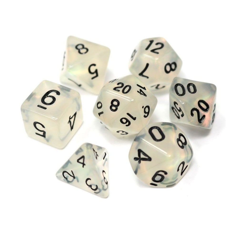 Die Hard Dice: 7 Piece RPG Set - Divination - Beanie Games