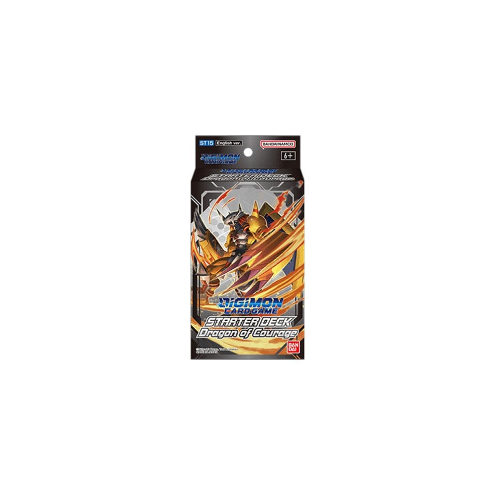 Digimon Card Game - Starter Deck Dragon of Courage ST15 - Beanie Games