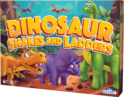 Dinosaur Snakes & Ladders - Beanie Games