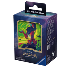 Disney Lorcana Azurite Sea Deck Box - Scar