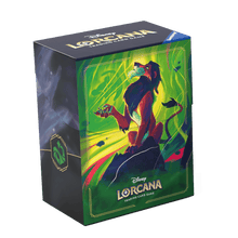 Disney Lorcana Azurite Sea Deck Box - Scar
