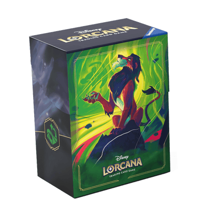 Disney Lorcana Azurite Sea Deck Box - Scar