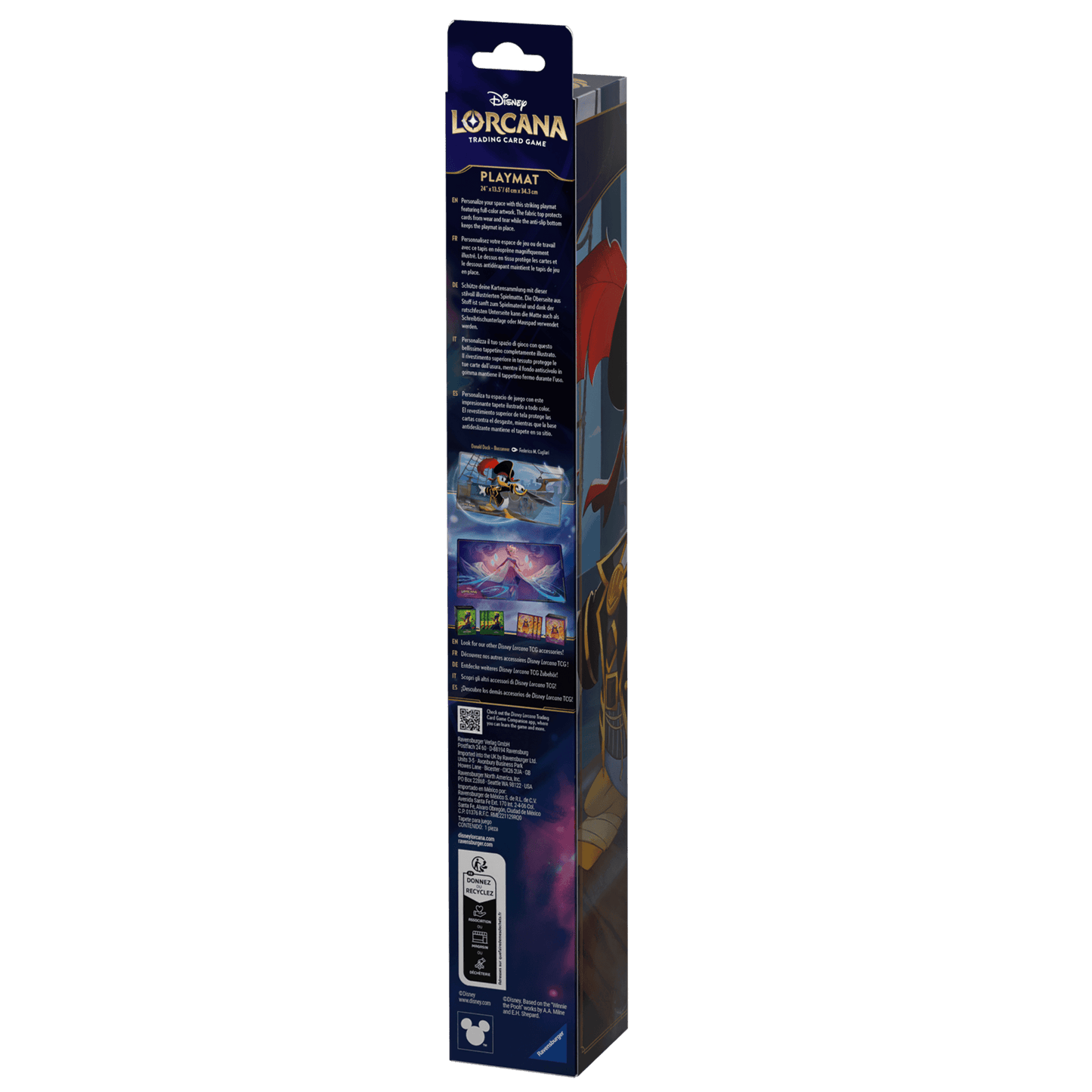 Disney Lorcana Azurite Sea Playmat - Donald - Beanie Games