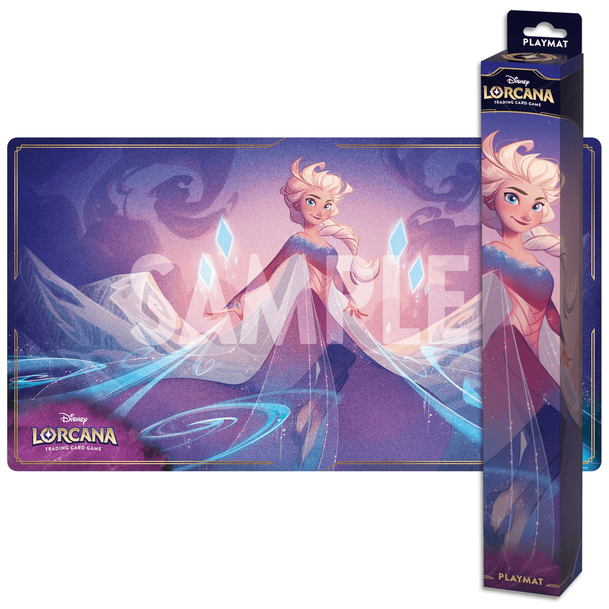 Disney Lorcana Azurite Sea Playmat - Elsa - Beanie Games