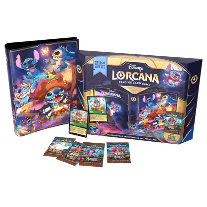 Disney Lorcana Azurite Sea Stitch Collectors Gift Set - Beanie Games