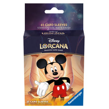 Disney Lorcana Card Sleeve Mickey Mouse (65 Sleeves) - Beanie Games