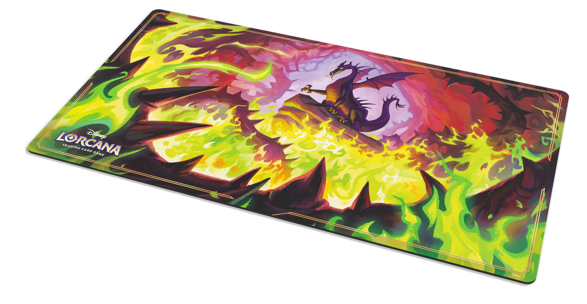 Disney Lorcana: Dragon Fire Playmat - Beanie Games