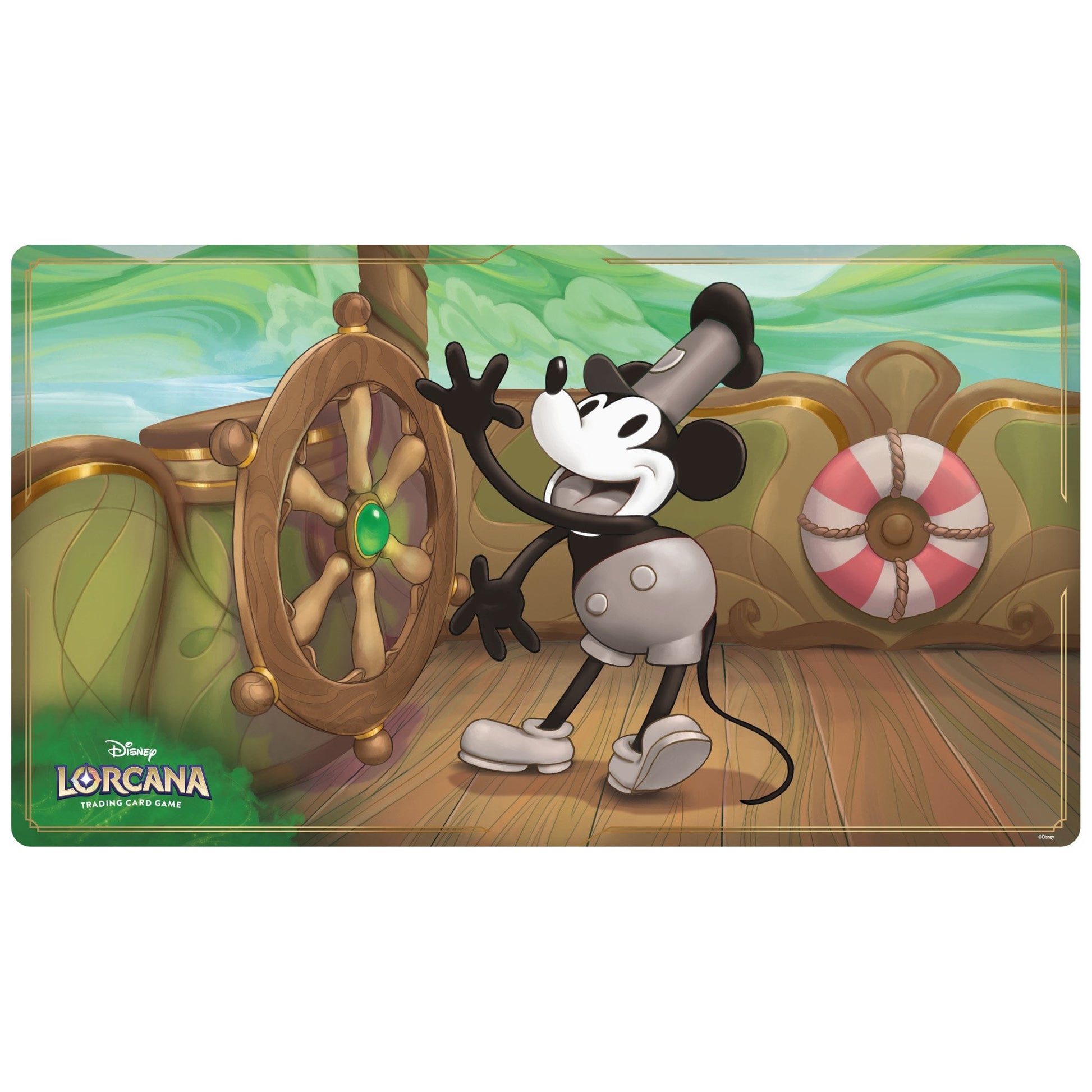Disney Lorcana Neoprene Play Mat Steamboat Mickey - Beanie Games