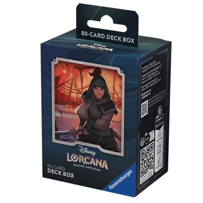 Disney Lorcana - Rise Of The Floodborn - Mulan Deck Box - Beanie Games