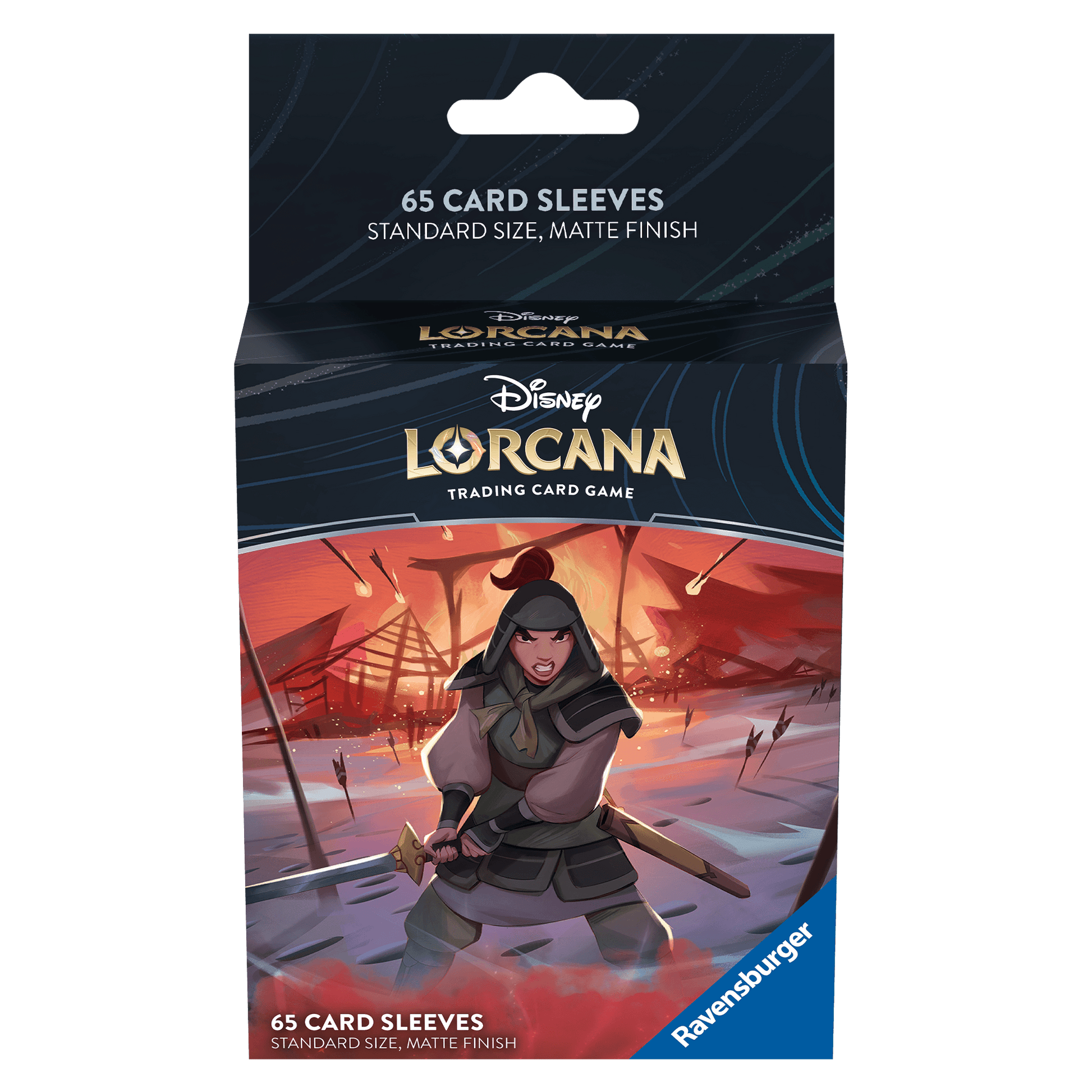Disney Lorcana - Rise Of The Floodborn - Mulan Sleeves (65) - Beanie Games