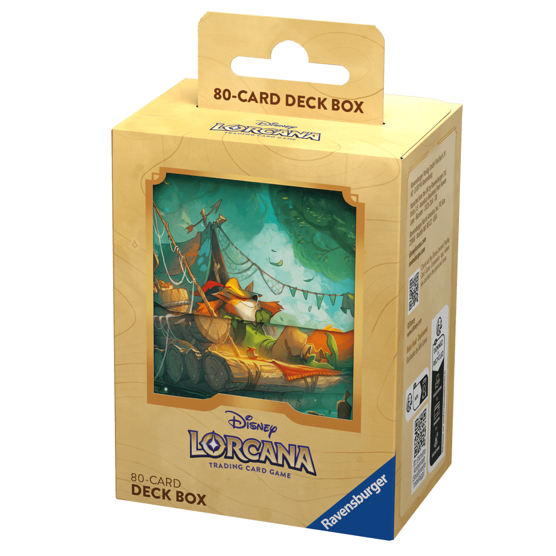 Disney Lorcana - Robin Hood Deck Box - Beanie Games