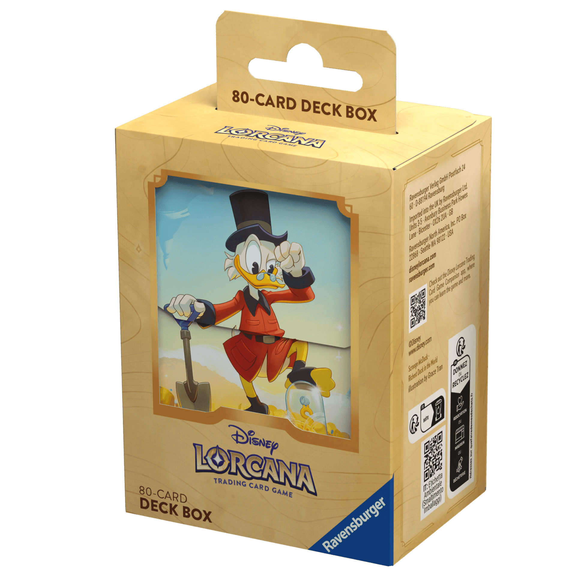 Disney Lorcana - Scrooge McDuck Deck Box - Beanie Games