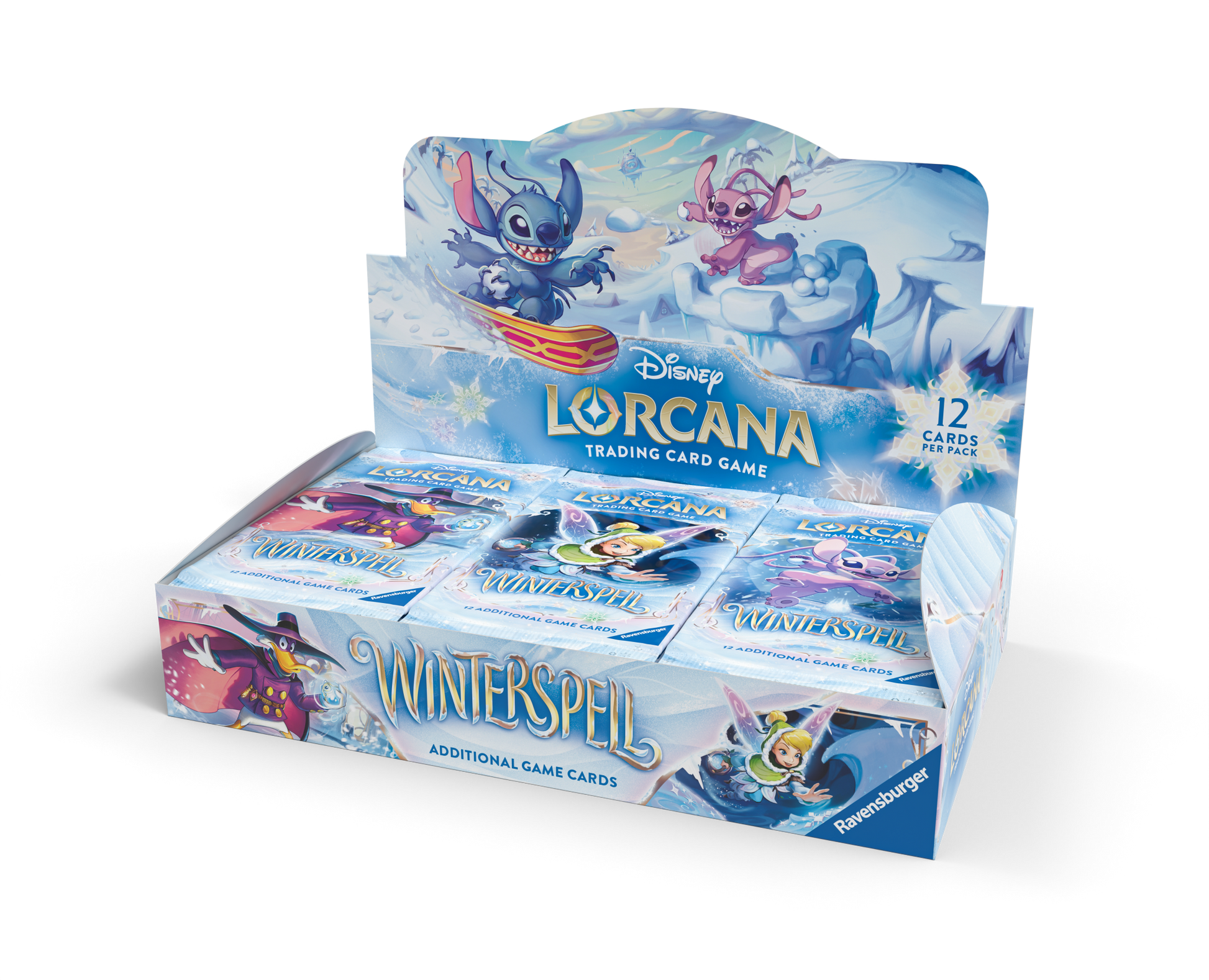 Disney Lorcana Set 11: Winterspell Booster Box (24 packs) - Beanie Games