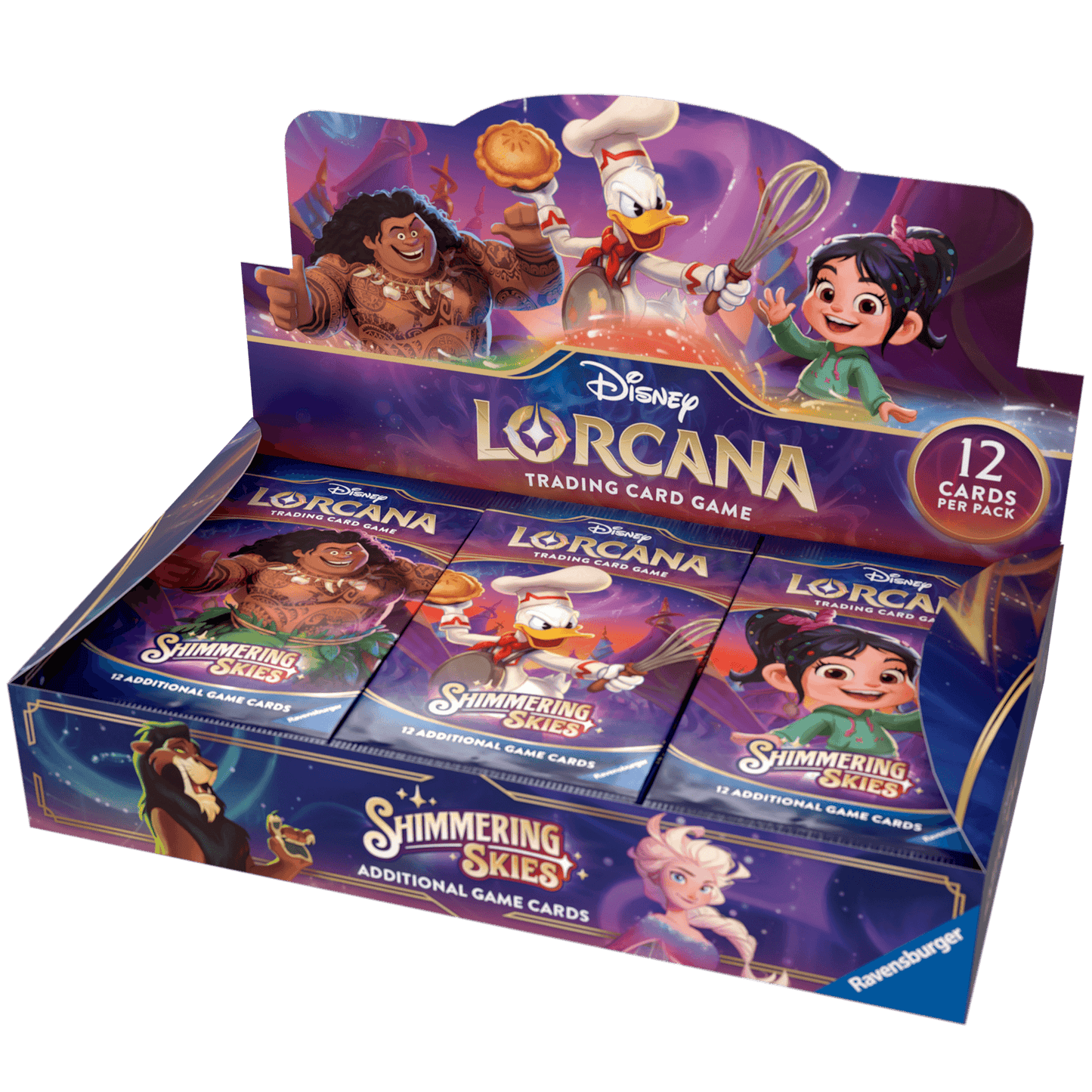 Disney Lorcana Set 5 Shimmering Skies Booster Box - Beanie Games