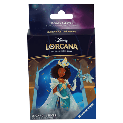 Disney Lorcana Set 5 Shimmering Skies Card Sleeves Tiana - Beanie Games