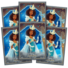 Disney Lorcana Set 5 Shimmering Skies Card Sleeves Tiana - Beanie Games